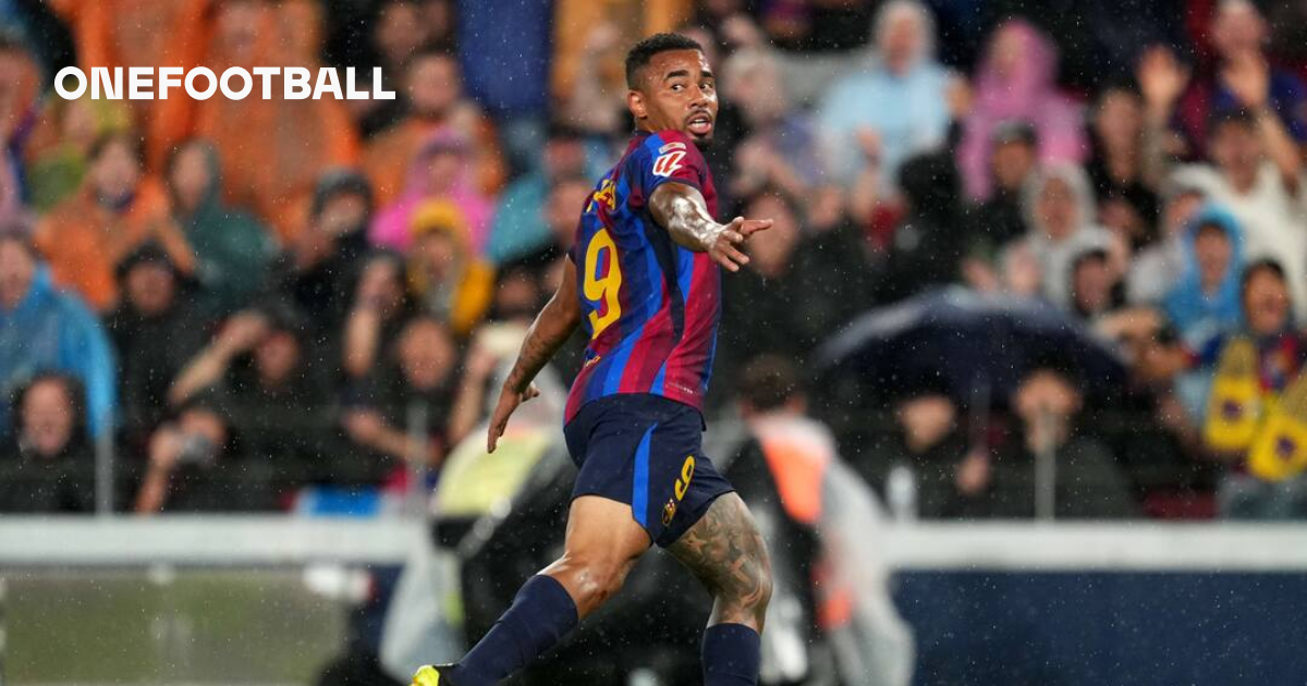 Barcelona pair Lamine Yamal & Gabriel Jesus showed off a joint-goal celebration vs Racing